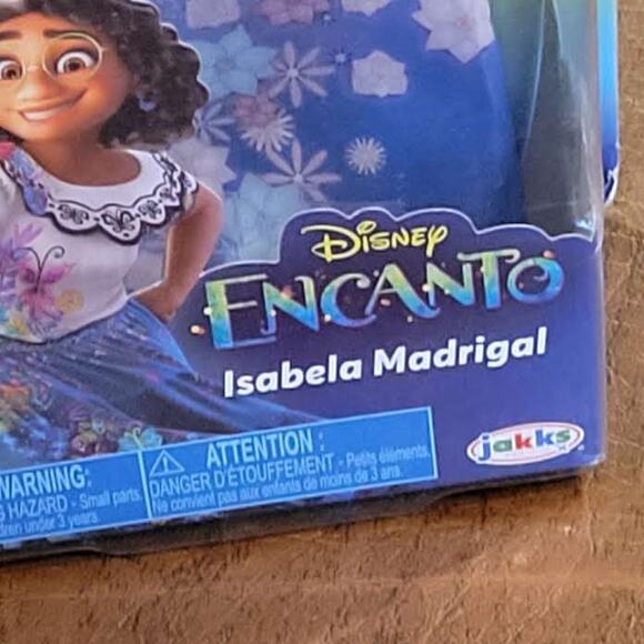Isabela Madrigal Fashion Doll Disney Encanto with Dress, Shoes, and Glasses New - Picture 5 of 10